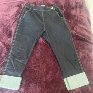 Hell Bunny Capri jeans! Never worn! Size small